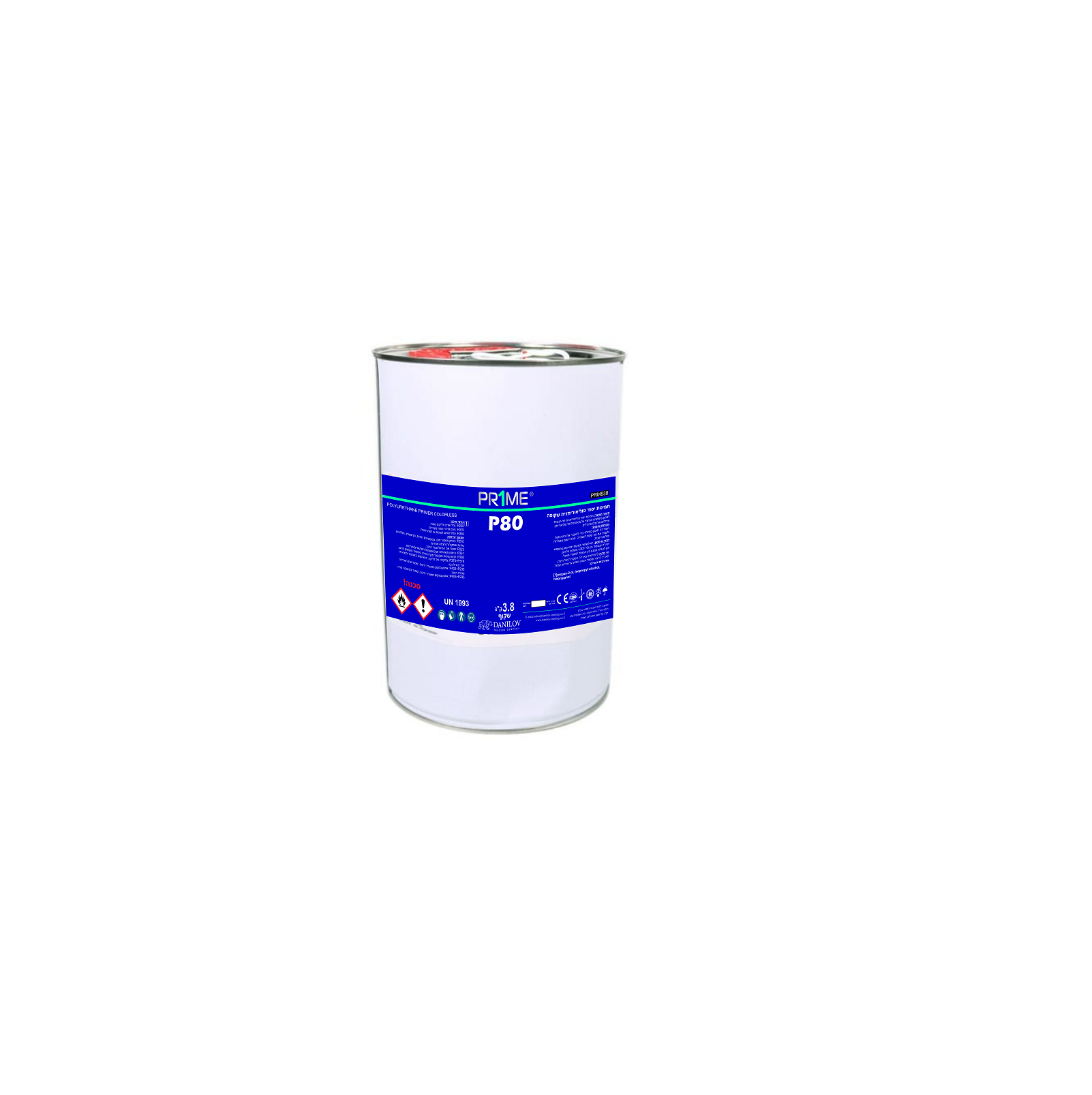 PRIME P80_WEB פריימר פוליאוריתן שקוף